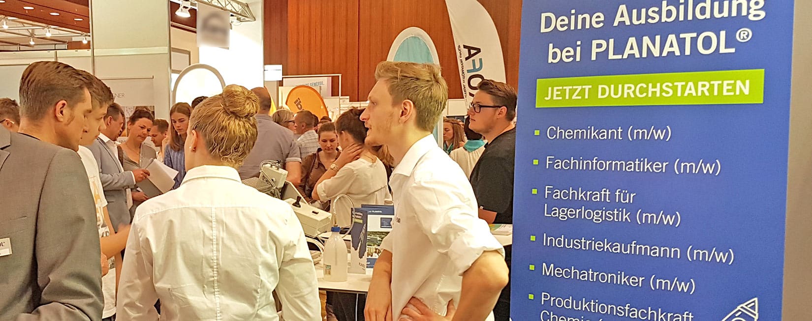 Planatol ausbildungsmesse beratung - Planatol au salon IHKjobfit 2018